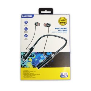 KAKUSIGA Magnetic Neckband Sport Wireless Headset