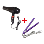 Hair Dryer and Hair Iron (Combo Pack)