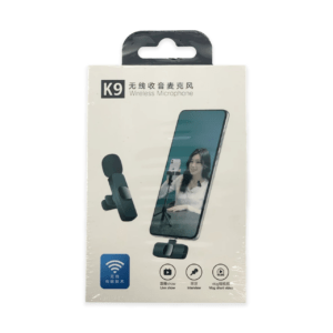 KOUZONE K9 Dual Wireless Clip-On Microphone