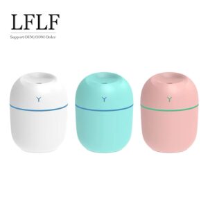 Air Humidifier Colorful Egg USB Portable Large Mist Sprayer Humidifier