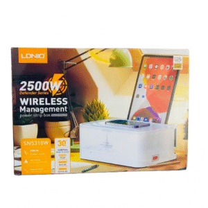 LDNIO 2500W WIRELESS MANAGEMENT POWER STRIP BOX