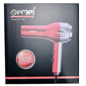GEMEI PROFFESSIONAL HAIR DRYER -2000W