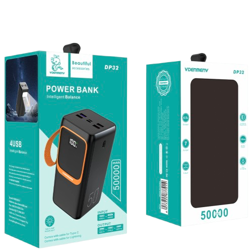 VDENMENV 50000MAH POWER BANK - PD25